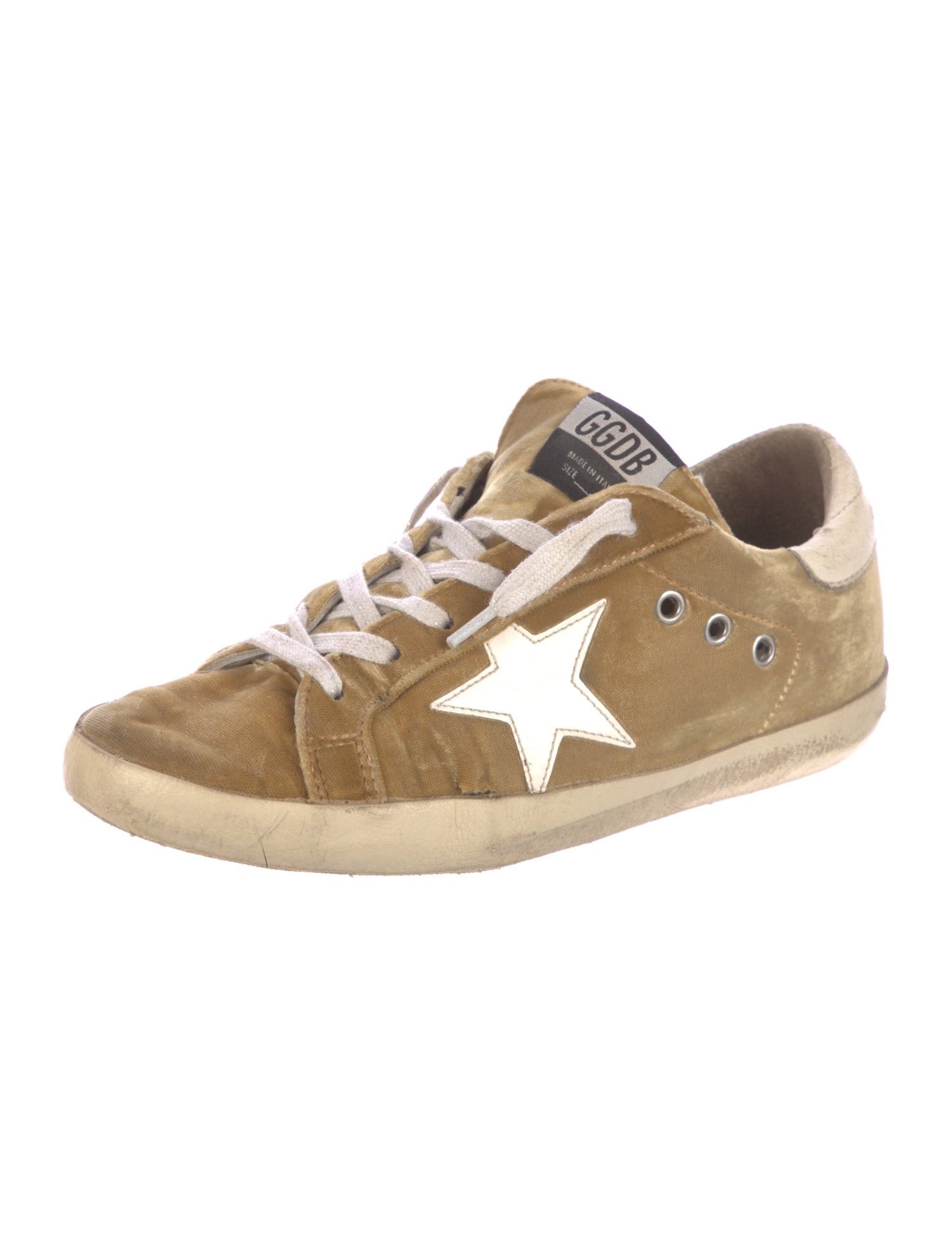 Golden Goose Velvet Sneakers